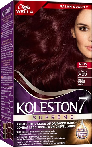 [10794] Koleston Hair Color Kit 3/66 Violet