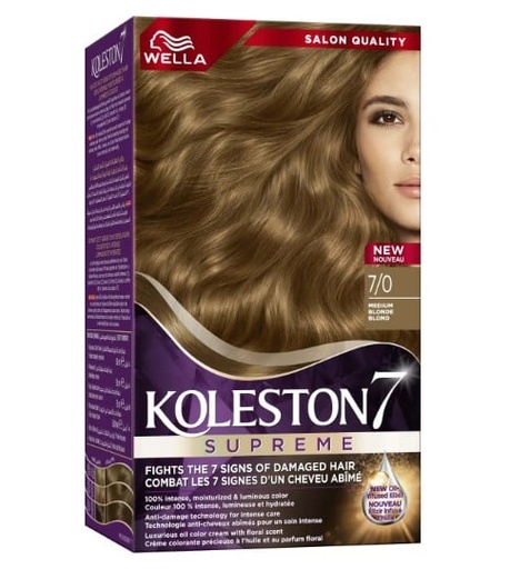[10820] Koleston Kit Medium Blonde 7/0