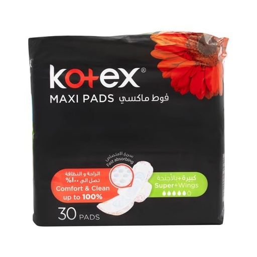 [10926] Kotex Maxi Super 30 Pads