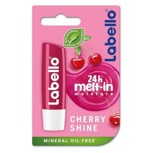 [11024] LABELLO MELT-IN CHERRY SHINE LIP BALM 4.8GM
