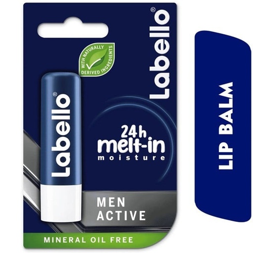 [11043] Labello Men Lipstick Active Care 4.8g