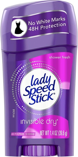 [11086] Lady Speed Stick Invisible Dry Shower Fresh 39.6g
