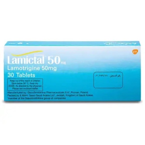 [11112] Lamictal 50mg Tablets 30