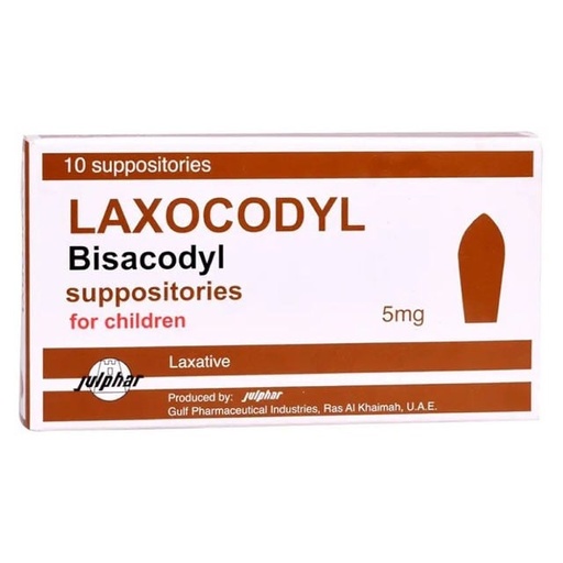 [11163] Laxocodyl 5mg children suppositories 10