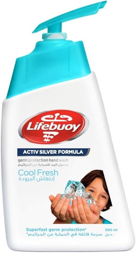 [11282] Lifebuoy Hand Wash Cool Fresh 500ml