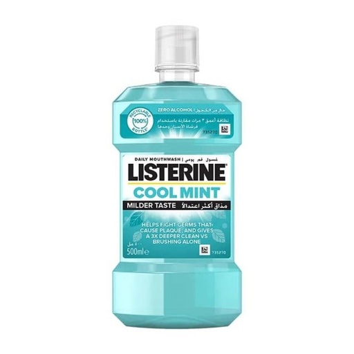 [11387] Listerine Zero Mouth Wash Mild Mint 500ml