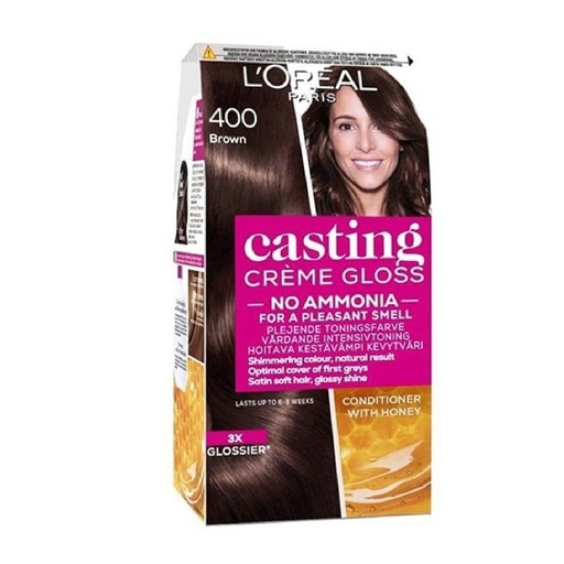 [11461] Loreal Paris Casting Creme Gloss 400 Chatain