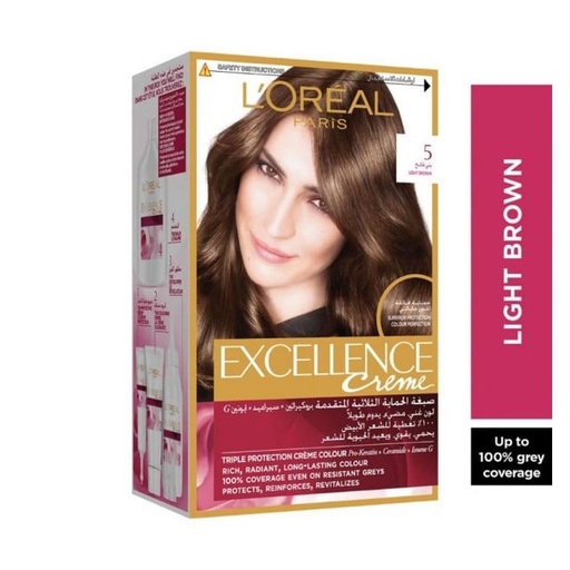 [11519] Loreal Excellence Light Brown 5