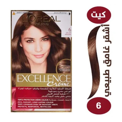 [11523] Loreal Excellence Dark Blonde 6