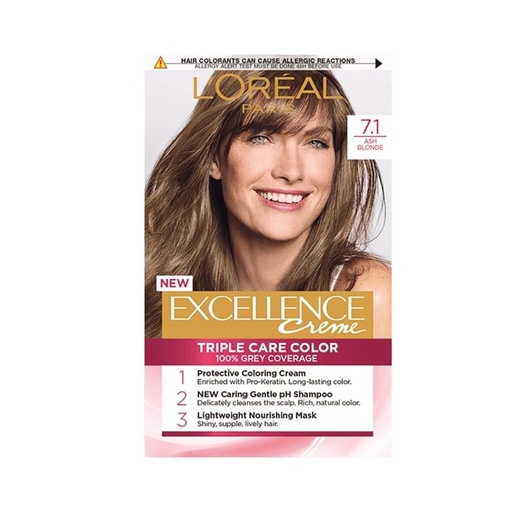 [11530] Loreal Excellence Light Blonde 7.1