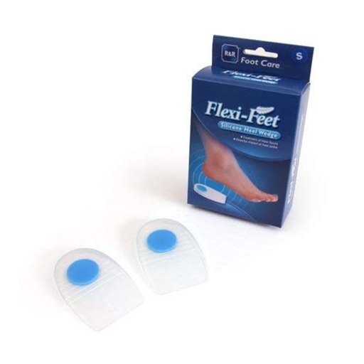 [11927] R&R Flexi Feet Silicone Heel Cups 9408L