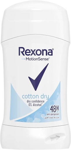 [12142] Rexona Cotton Dry Woman Stick 40g
