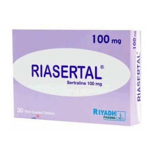 [12307] Riasertal 100mg Tablets 30