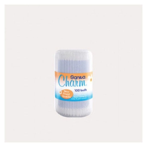 [12609] Sanita Charm Cotton Buds 100 pcs