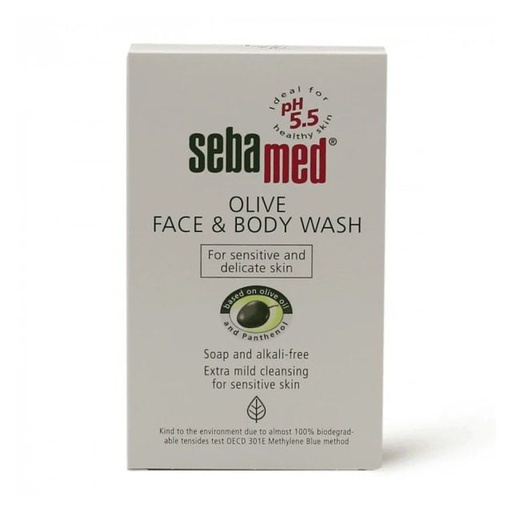[12739] Sebamed Face & Body Wash Olive Oil 200ml