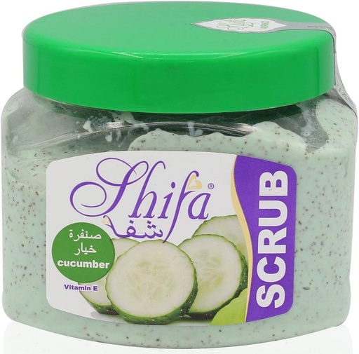 [12904] SHIFA SCRUB 300ML CUCUMBER