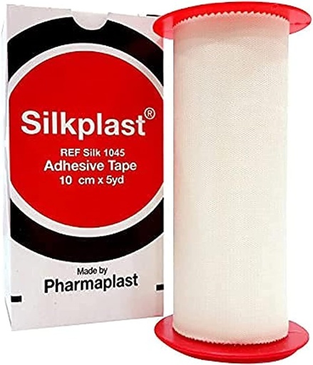 [13111] Silkplast Plaster Tape 10cm x 5yds