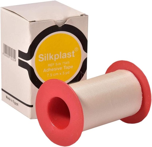 [13115] Silkplast Plaster Tape 7.5cm x 5yd
