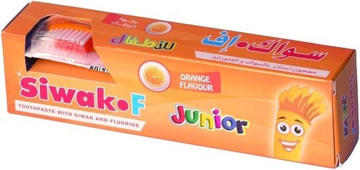 [13218] Siwak.F Toothpaste Junior Orange 50ml + Toothbrush