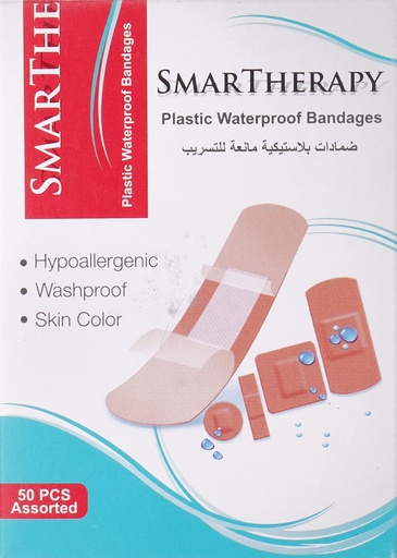 [13232] Smartherapy Plastic Bandage Assorted 50s