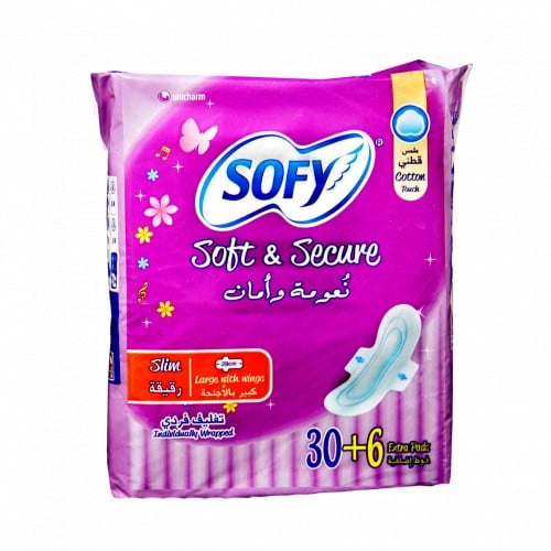 [13274] Sofy Slim Large Wings 36 pcs