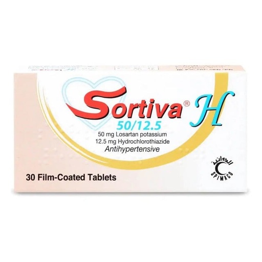 [13303] Sortiva H 50mg/12.5mg Tablets 30