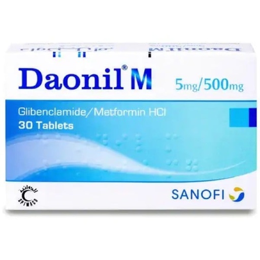 [13732] Daonil M 2.5mg/500mg Tablets 30