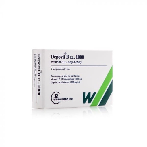 [13803] Depovit B12 1000mcg/ml Ampoules 2ml