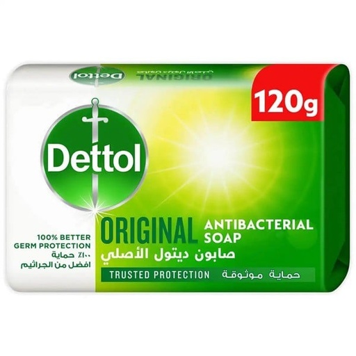 [13898] Dettol Soap Original 120gm