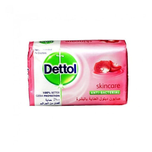 [13909] Dettol Soap Skin Care 120gm