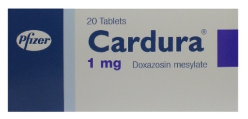 [14444] Cardura 1mg Tablets 20