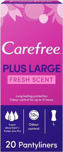 [14469] Carefree Plus Large 20s