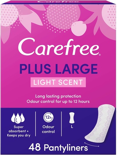 [14470] Carefree Plus Large 48s