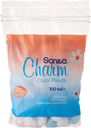 [14642] Charm Sanita Cotton Balls 2400 pcs