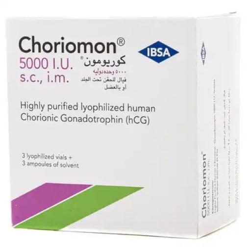 [14730] Choriomon 5000 iu Vial 3s