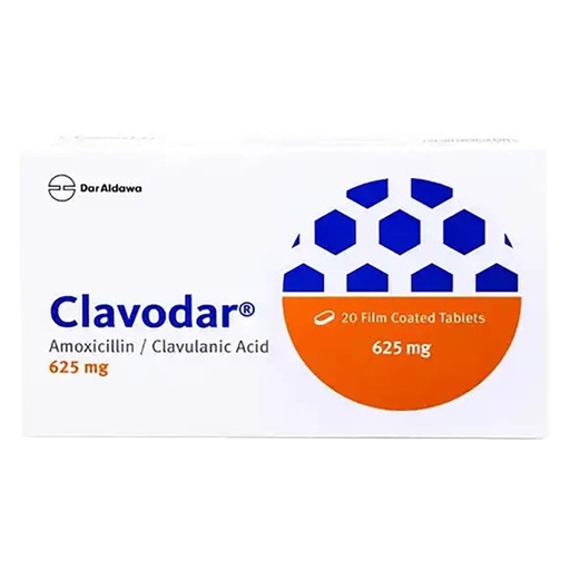 [14818] Clavodar 625mg Tablets 20