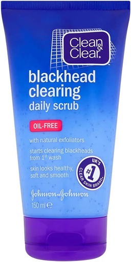 [14822] Clean & Clear Blackhead Clearing Scrub 150ml