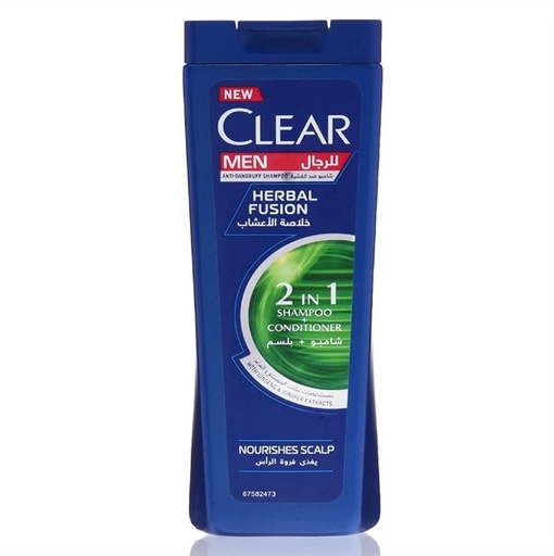 [14851] Clear Herbal Fusion Anti-Dandruff Shampoo 400ml
