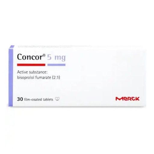 [15139] Concor 5mg Tablets 30