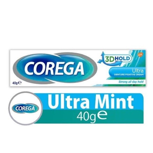 [15185] Corega Denture Fixative Cream Ultra 40ml