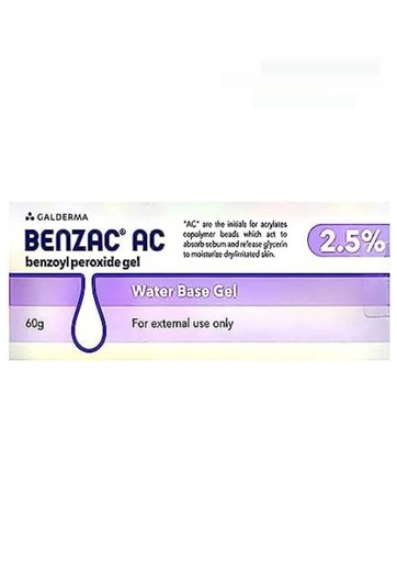 [15924] Benzac Ac 2.5% Gel 60g