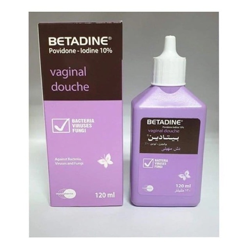 [15938] Betadine Vaginal Douche 120ml