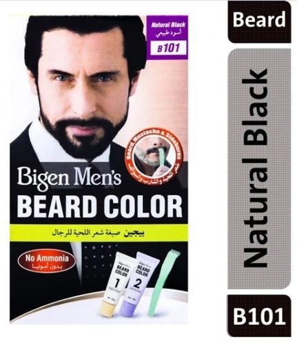 [16049] BIGEN MEN`S BEARD B101 NATURAL BLACK