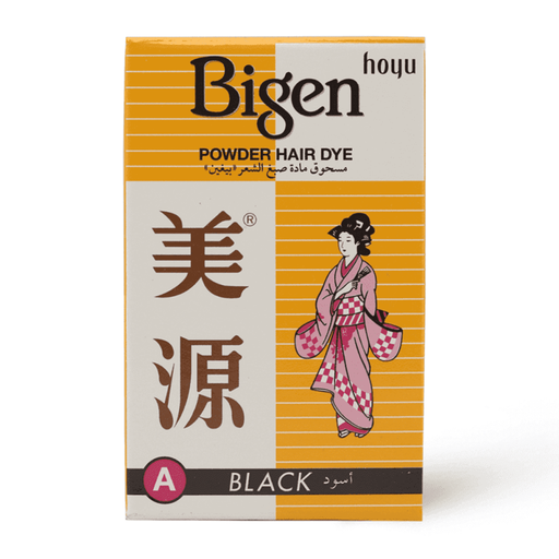 [16055] Bigen Powder Hair Dye Black 6g