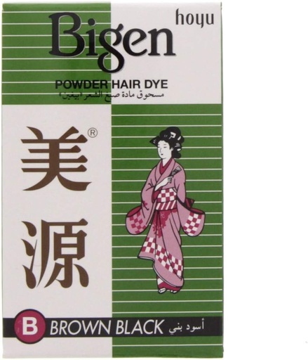[16056] Bigen Powder Hair Dye Brown Black 6g