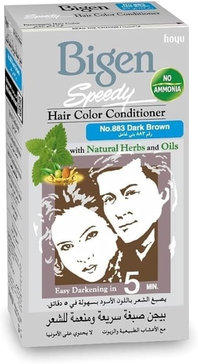 [16062] Bigen Speedy Hair Color 883 Dark Brown