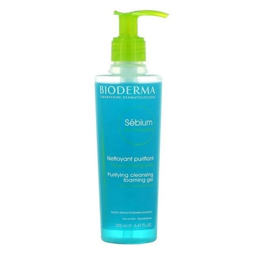 [16220] Bioderma Sebium Gel Moussant for Oily Skin 200ml