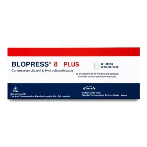 [16528] Blopress 8mg Tablets 28