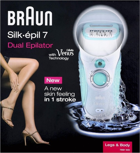[16680] Braun Silk Epil 7 Legs & Body 7891 WD Epilator