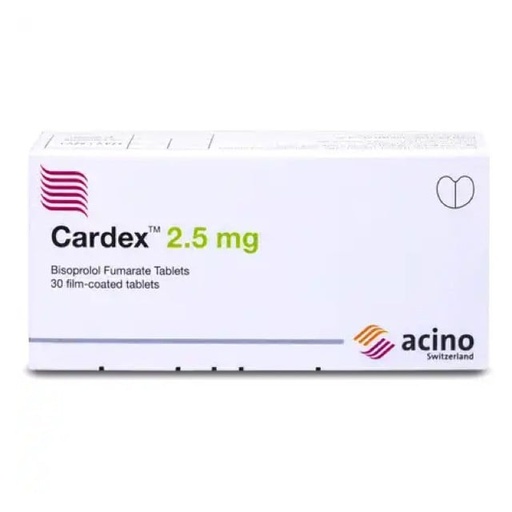 [17029] Cardex Tablets 2.5mg 30